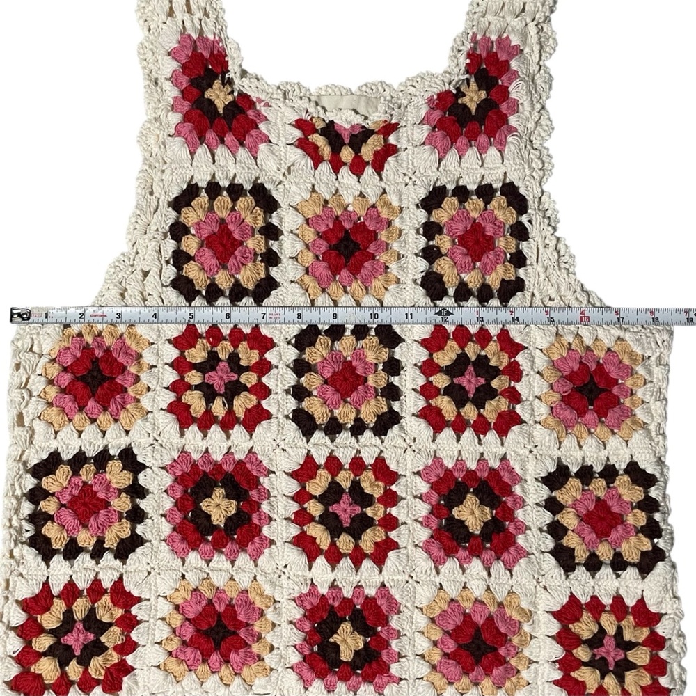 LUCKY BRAND Crochet Tank Top Small - Picture 10 of 12